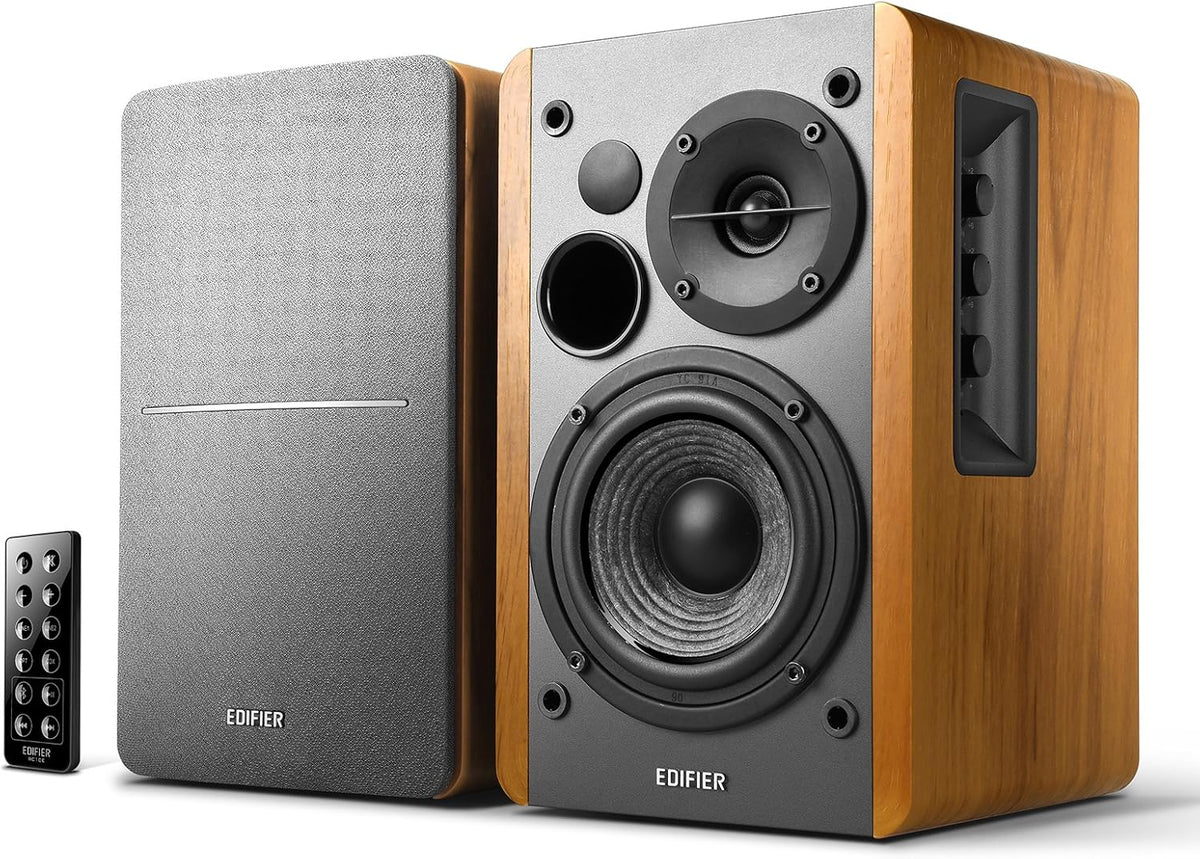 Edifier/R1280DB Bluetooth Speakers (Brown)