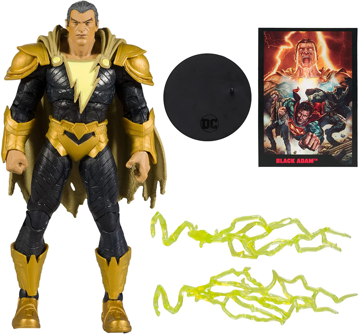 DC Direct Comics 7 Inch Action Figure Black Adam Wave 1 - Black Adam