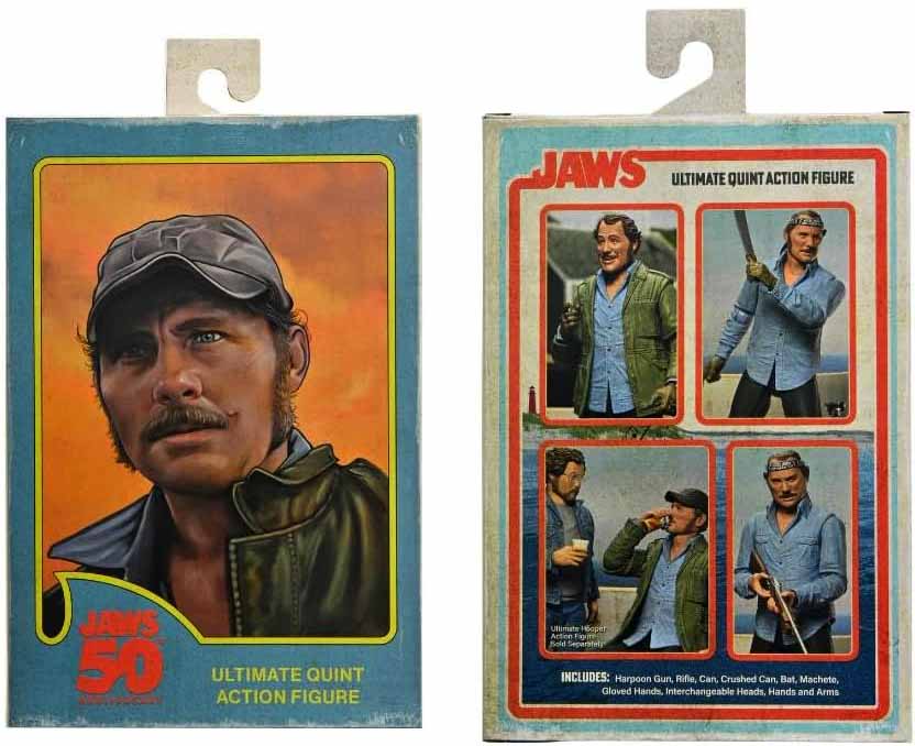 Jaws 50th Anniversary 7 Inch Action Figure Ultimate - Quint