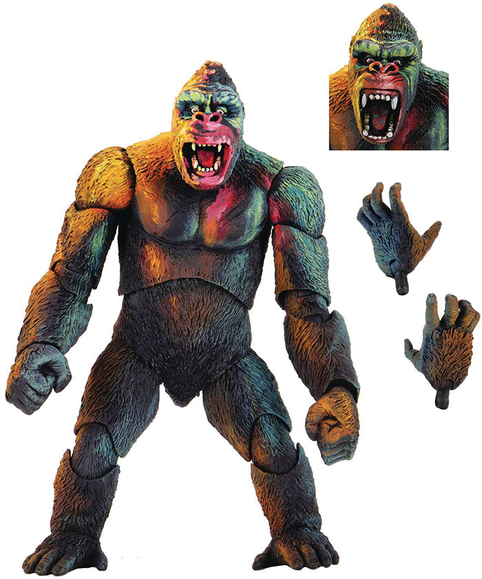 King Kong 8 Inch Action Figure Ultimate - King Kong Illustrated Version