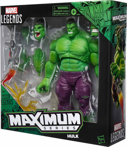 Marvel Legends Maximum 8 Inch Action Figure Maximum Series Deluxe - Hulk