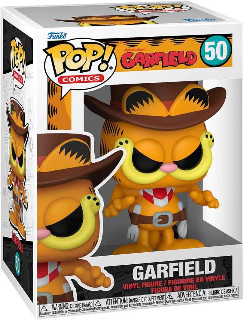 Pop Comics Garfield 3.75 Inch Action Figure - Garfield #50