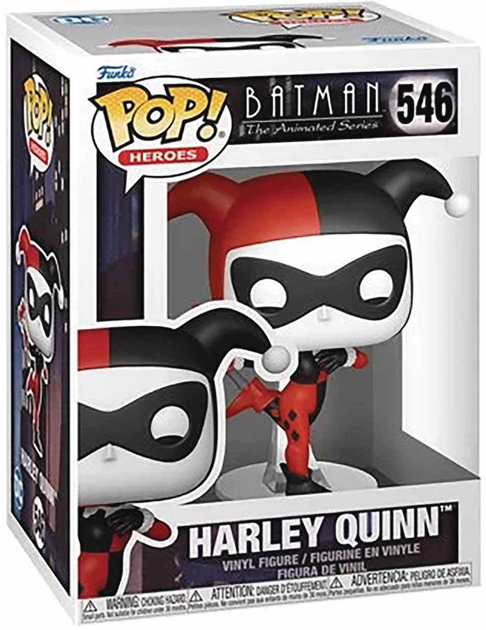 Pop DC Heroes Batman The Animated Series 3.75 Inch Action Figure - Harley Quinn #546