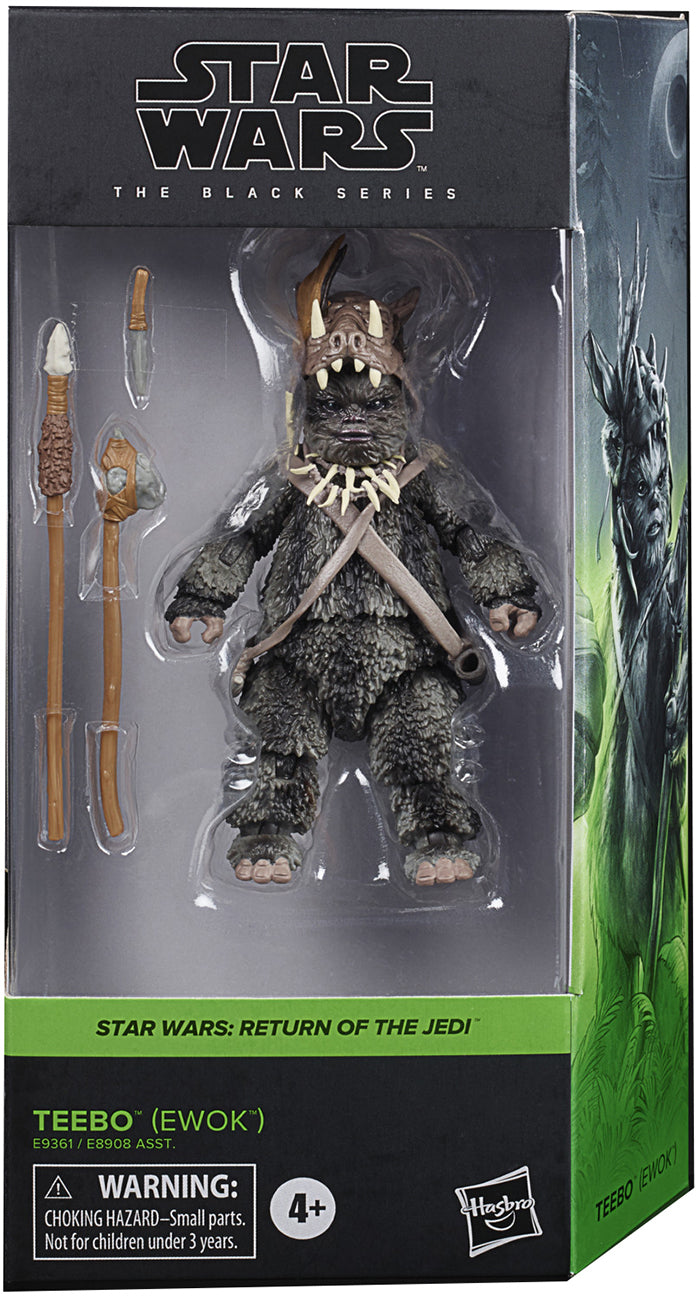 Star Wars The Black Series Box Art 6 Inch Action Figure Wave 1 - Teebo (Ewok) #02
