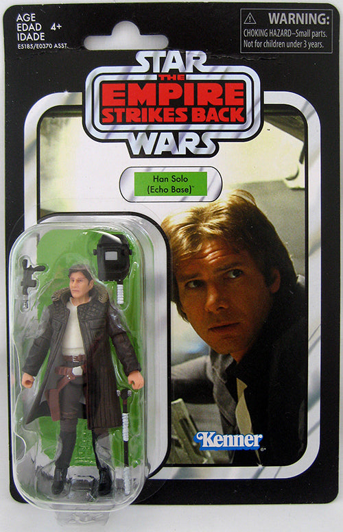 Star Wars The Vintage Collction 3.75 Inch Action Figure (2019 Wave 2) - Han Solo (Echo Base) VC03 Reissue (Sub-Standard Packaging)
