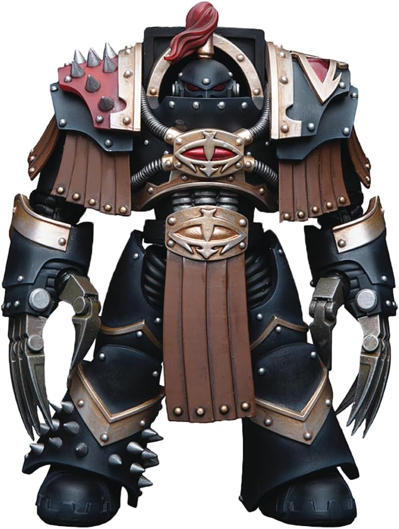 Warhammer 40000 5 Inch Action Figure 1/18 Scale - Sons of Horus MKIV Terminator Squad Justaerin with Thunder Hammer