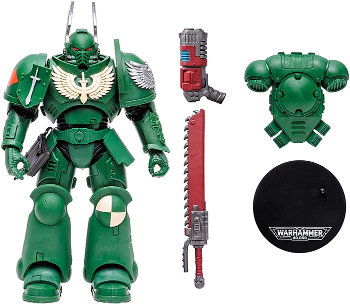 Warhammer 40000 7 Inch Action Figure Wave 5 - Dark Angel Assault Intercessor Sergeant