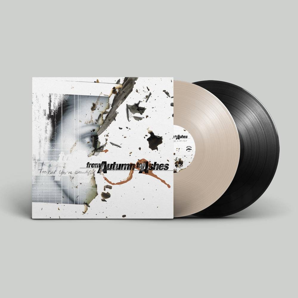 From Autumn To Ashes/Too Bad You're Beautiful (Bone/Black Vinyl) [LP]