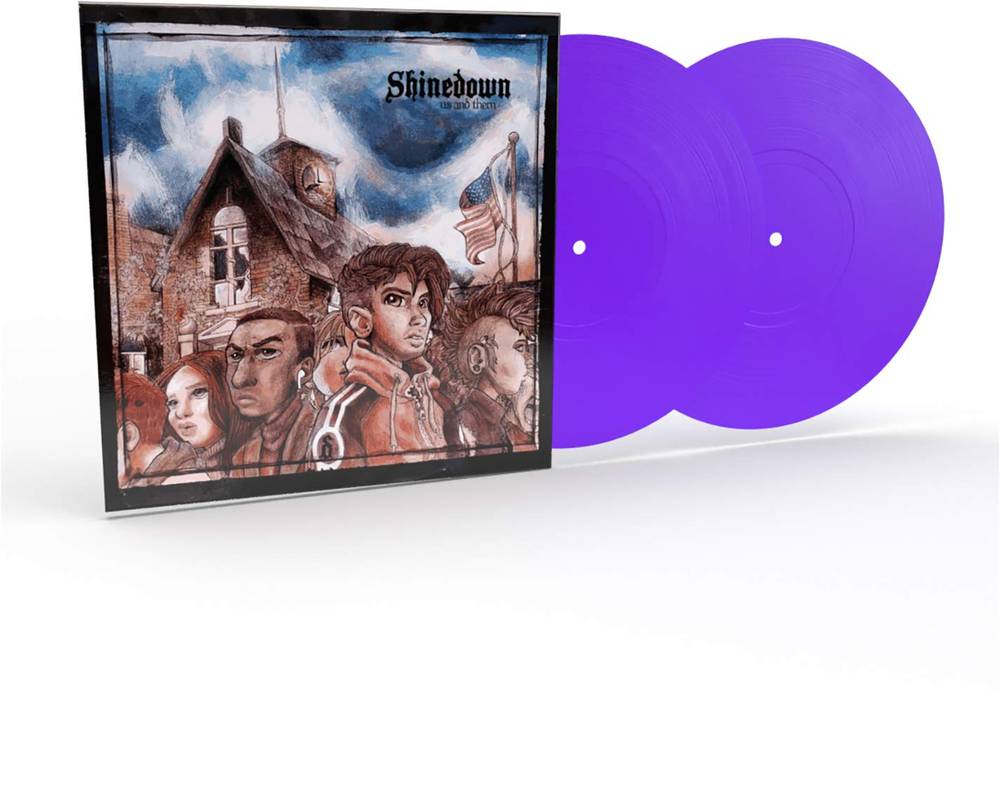 Shinedown/Us and Them (Translucent Purple Vinyl) [LP]