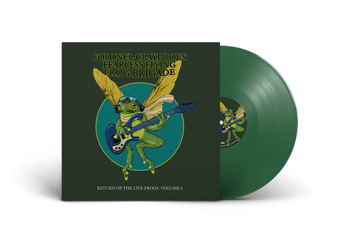 Colonel Claypool's Fearless Flying Frog Brigade/Return Of The Live Frogs Vol. 1 (Evergreen Vinyl) [LP]