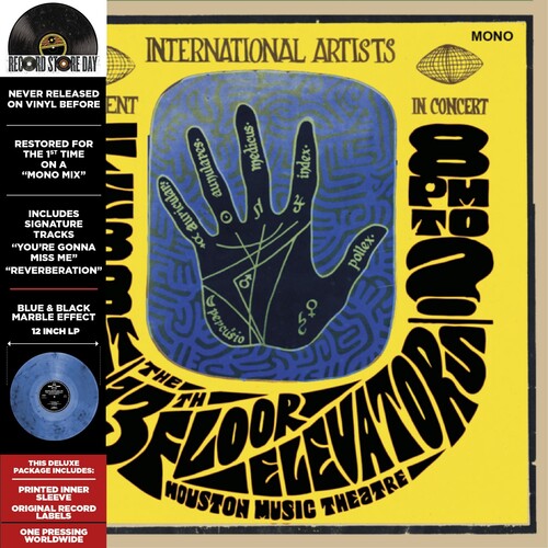13th Floor Elevators/Houston Music Theatre, Live 1967 (Blue & Black Marbled Vinyl) [LP]