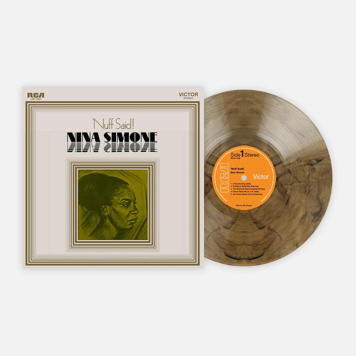 Simone, Nina/Nuff Said! (VMP Brown Marble Vinyl) [LP]