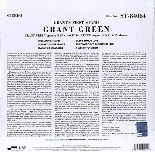 Green, Grant/Grant's First Stand [LP]