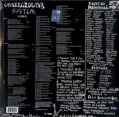 Kuti, Fela/Underground System [LP]