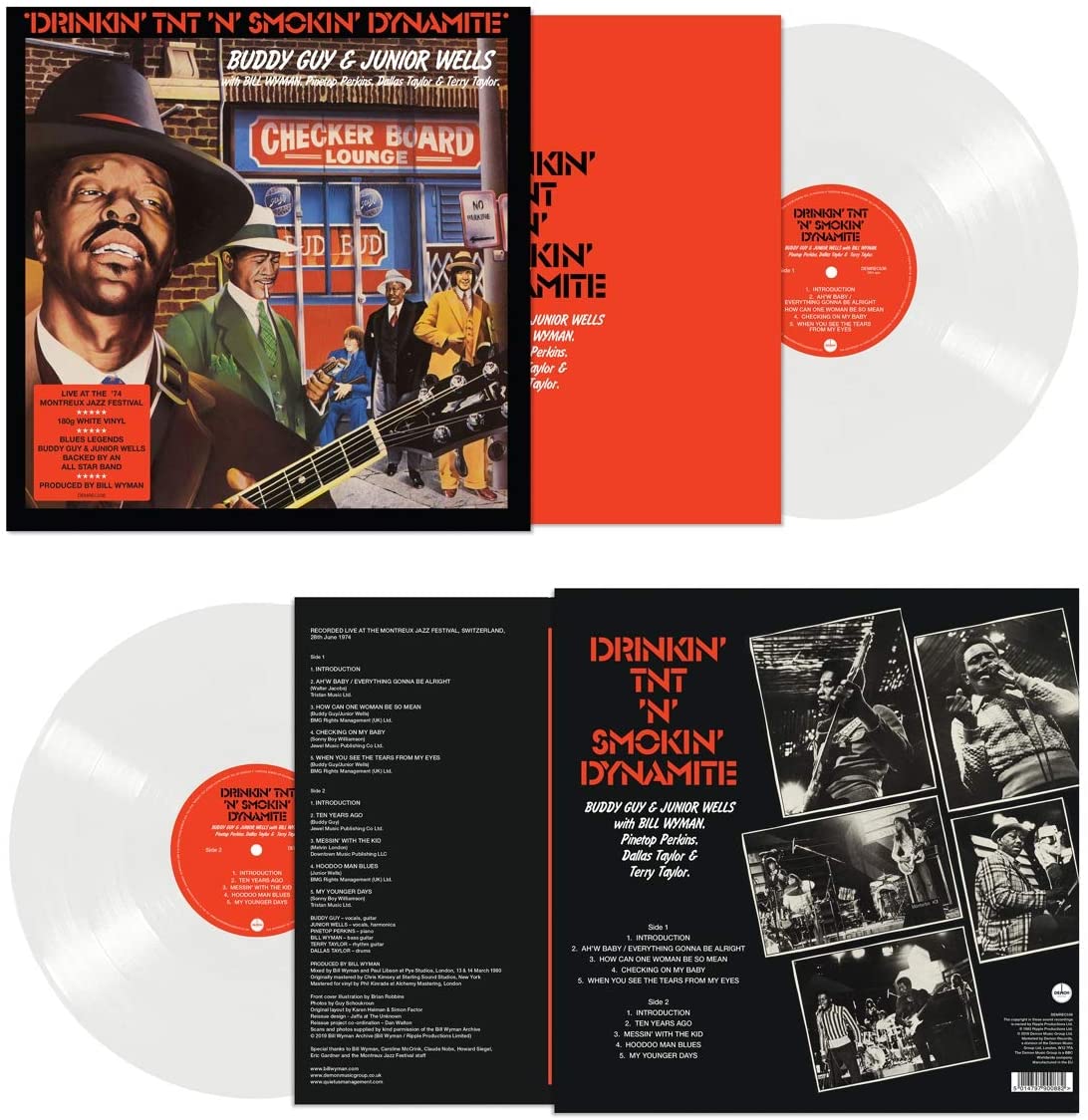 Guy, Buddy & Junior Wells/Drinkin' TNT 'N' Smokin' Dynamite (White Vinyl) [LP]