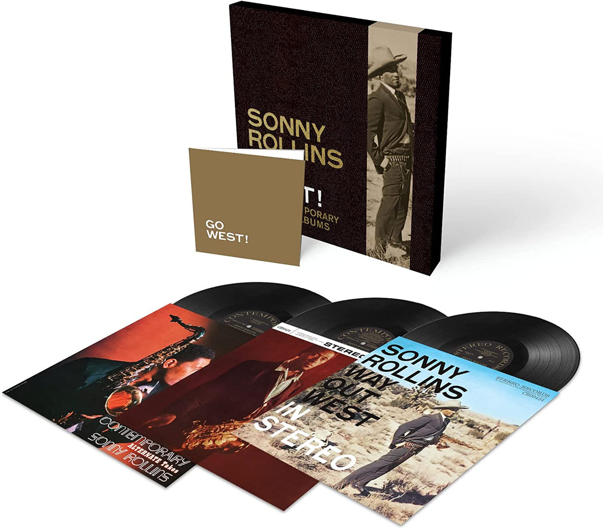 Rollins, Sonny/Go West: The Contemporary Records Albums (3LP Box) [LP]