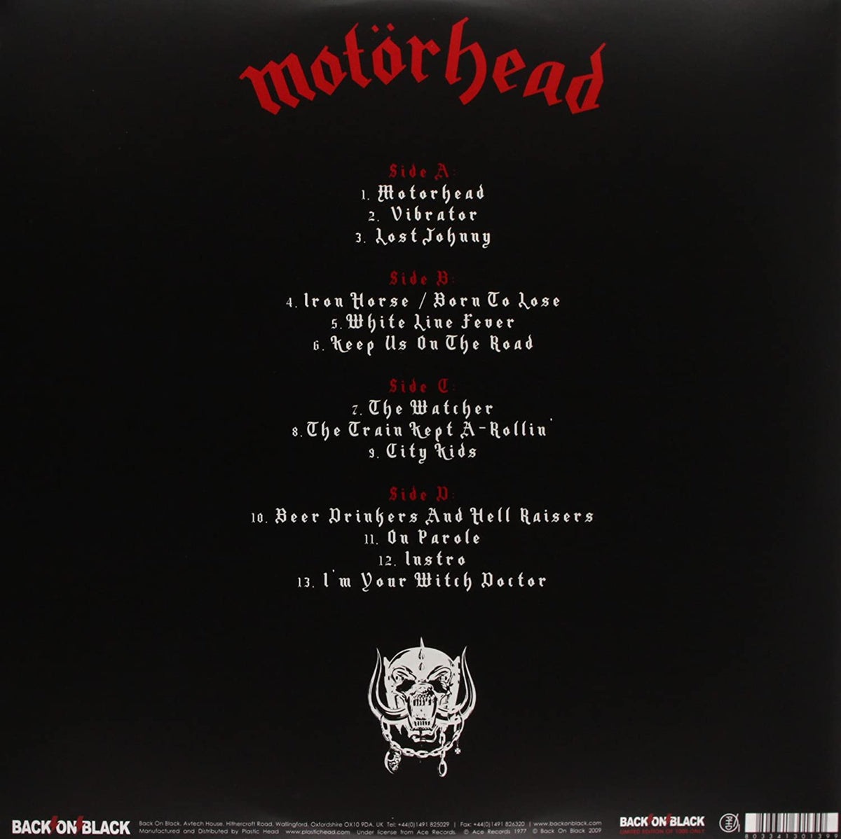 Motorhead/Motorhead [LP]