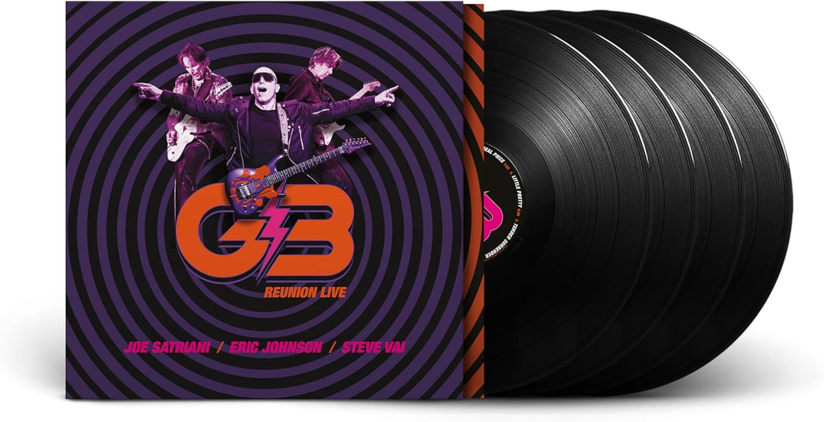 Joe Satriani, Eric Johnson, Steve Vai/G3: 25th Anniversary Reunion Tour [LP]