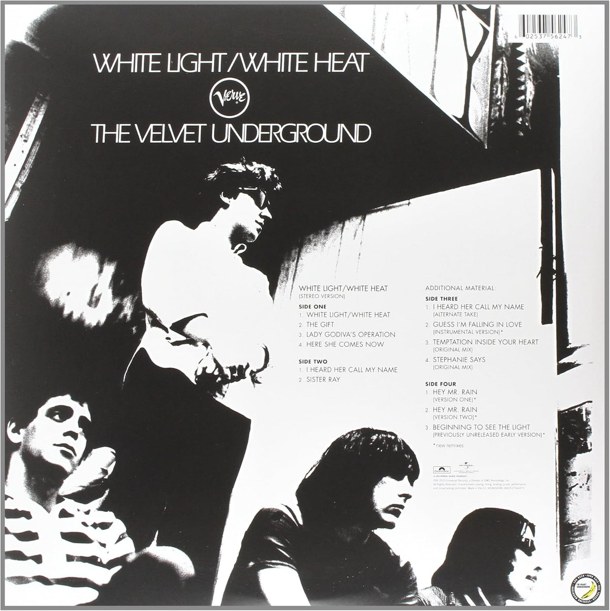 Velvet Underground/White Light/White Heat (45th Ann. 2LP Expanded Edition) [LP]