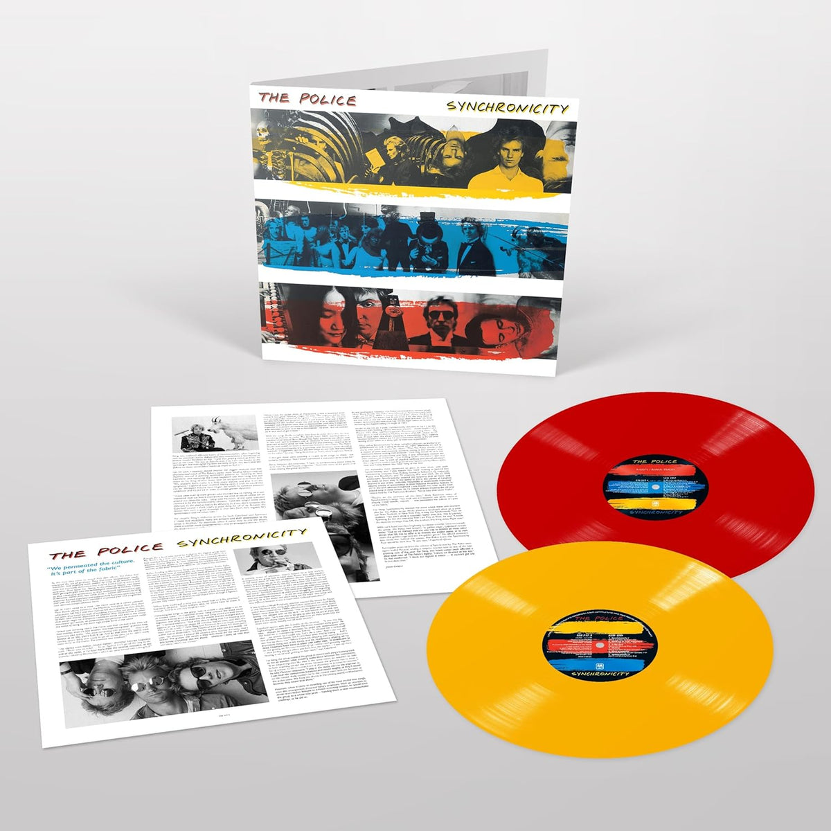 Police, The/Synchronicity (Deluxe 2LP Red & Yellow Vinyl) [LP]