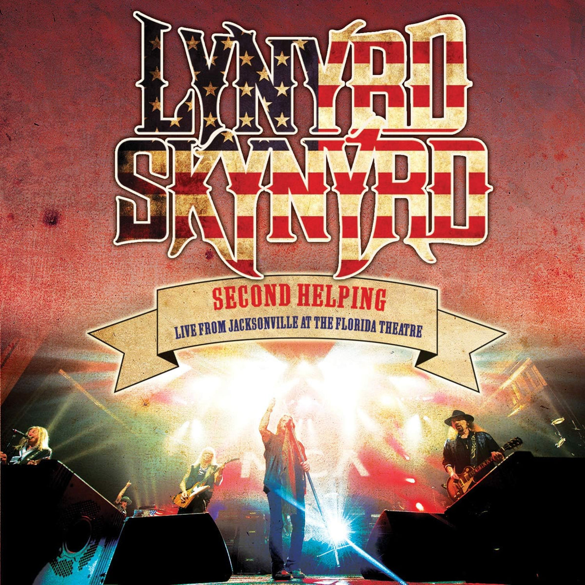 Lynyrd Skynyrd/Second Helping Live From Jacksonville (Red & White Vinyl) [LP]