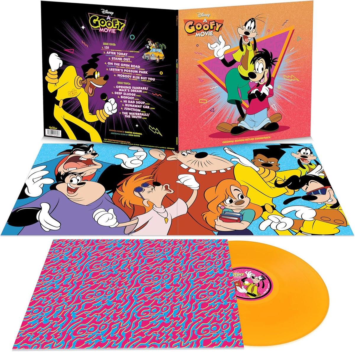 Soundtrack/A Goofy Movie (30th Ann. Transparent Orange Vinyl) [LP]