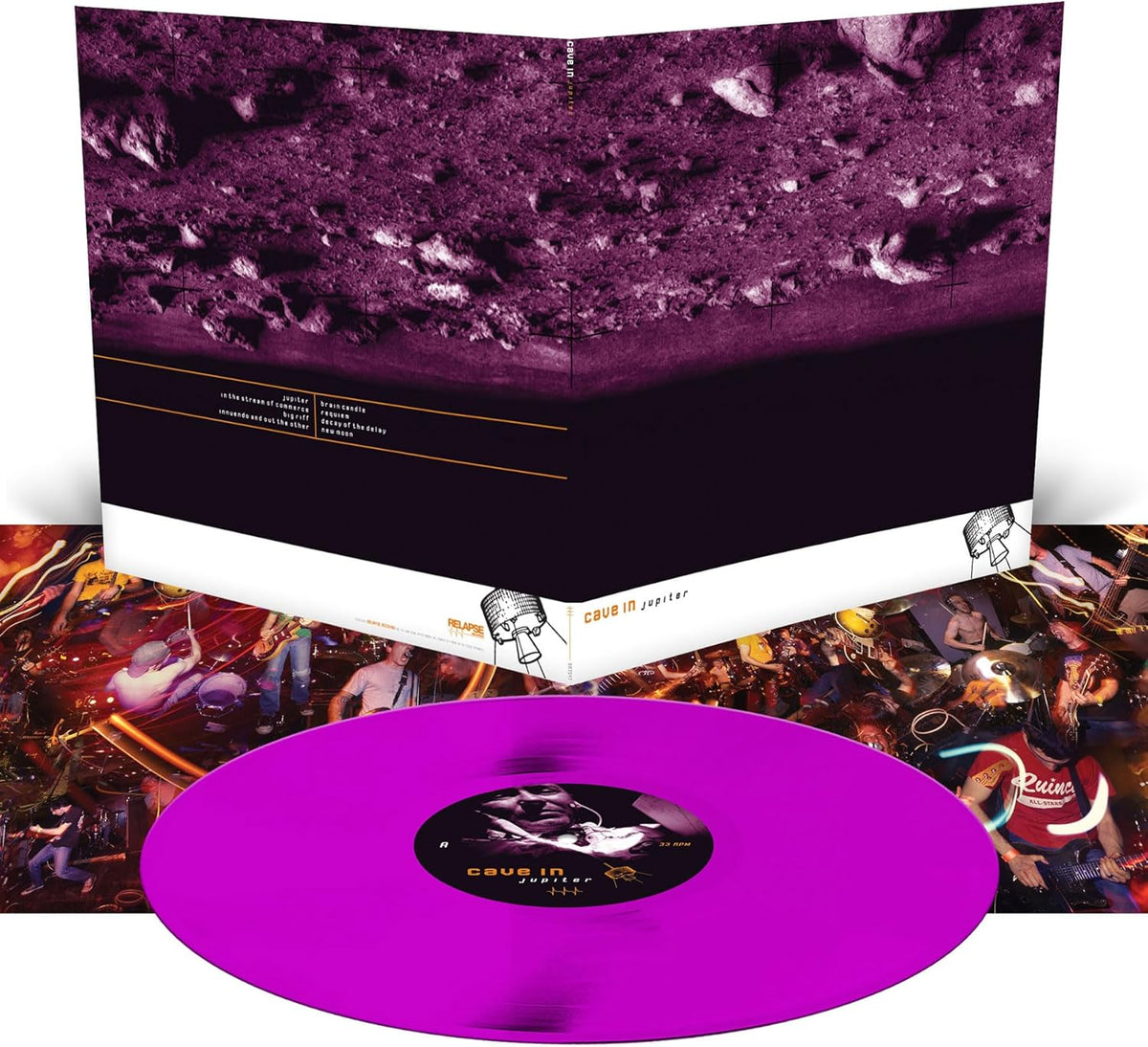 Cave In/Jupiter (Reissue) (Neon Violet Vinyl) [LP]