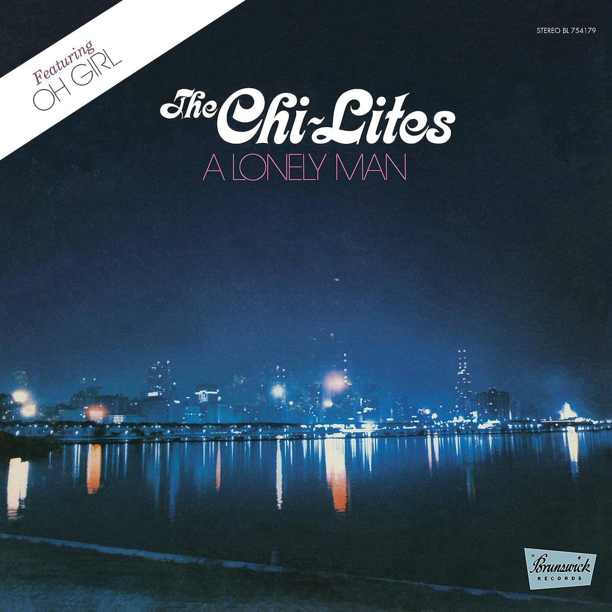 Chi-Lites/A Lonely Man (Transparent Blue Vinyl) [LP]