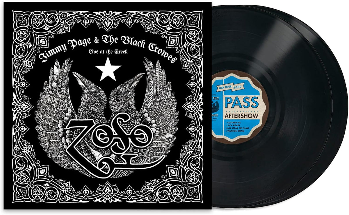 Page, Jimmy & The Black Crowes/Live At The Greek (Black Vinyl) [LP]