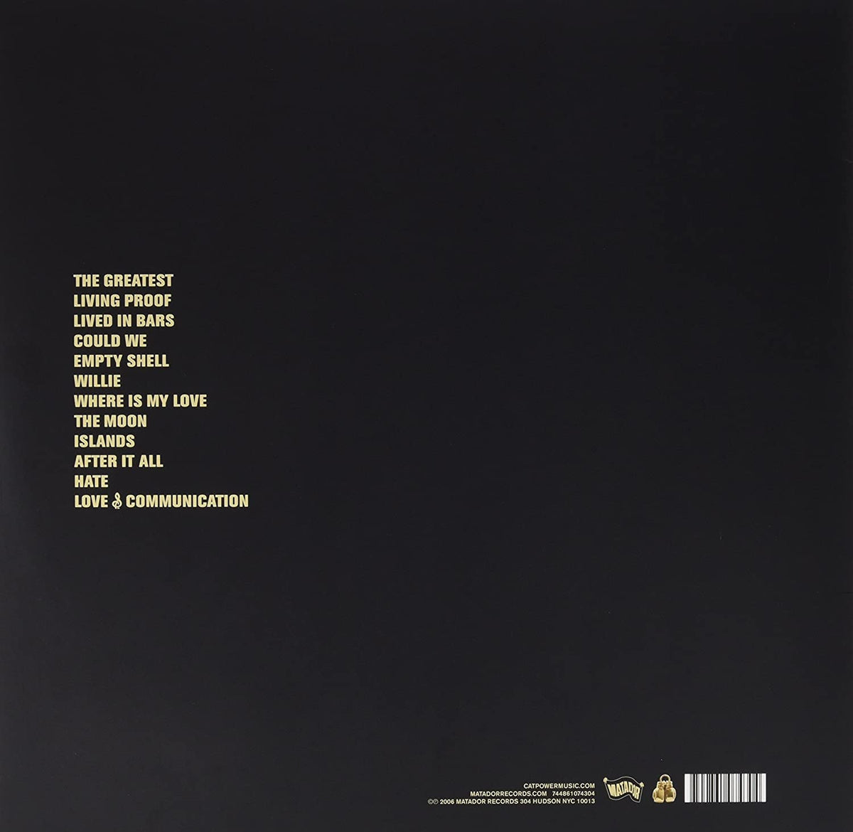 Cat Power/The Greatest [LP]