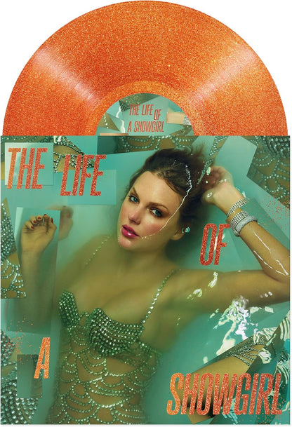 Swift, Taylor/The Life Of A Showgirl (Portofino Orange Glitter Vinyl) [LP]
