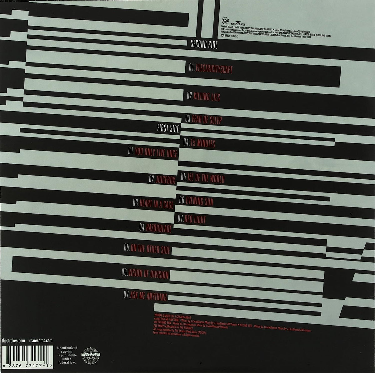 Strokes/First Impressions of Earth [LP]