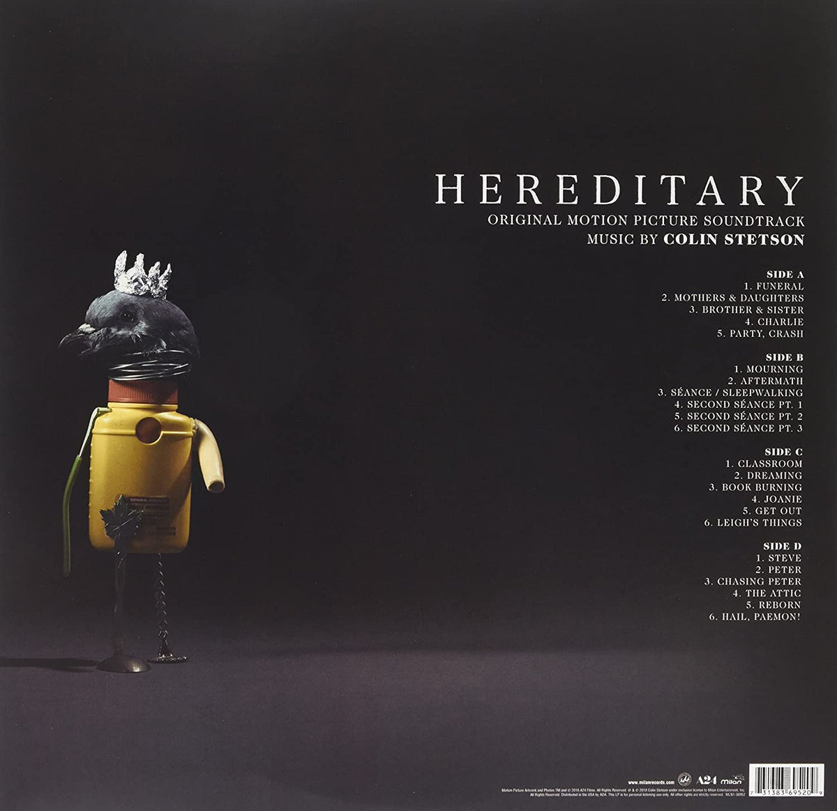Soundtrack/Hereditary (Colin Stetson) (2LP) [LP]