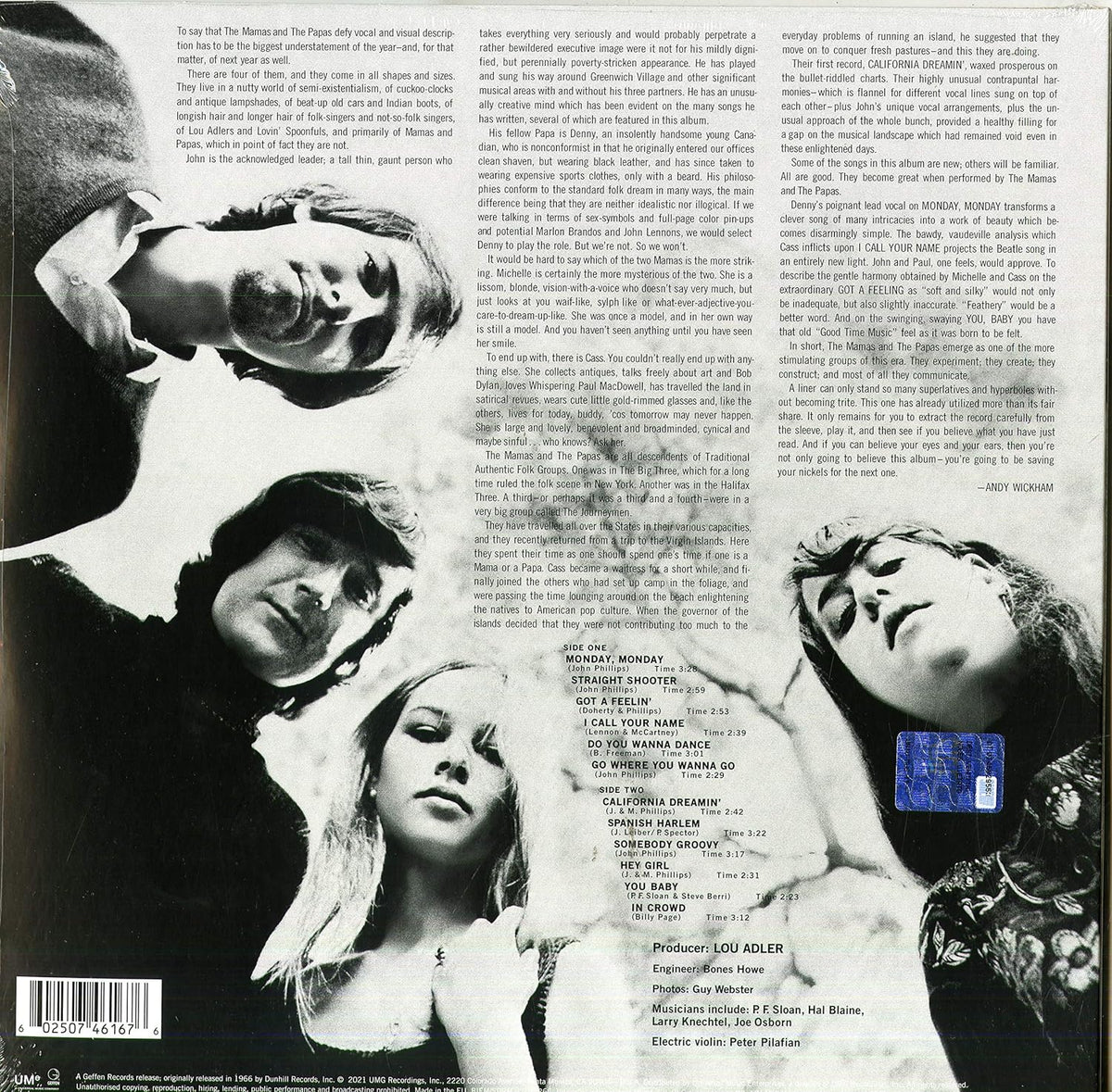 Mamas & The Papas, The/If You Can Believe Your Eyes and Ears [LP]