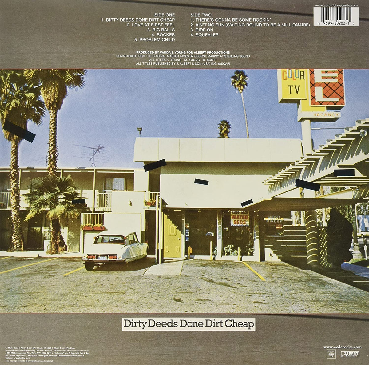 AC/DC/Dirty Deeds Done Dirt Cheap [LP]