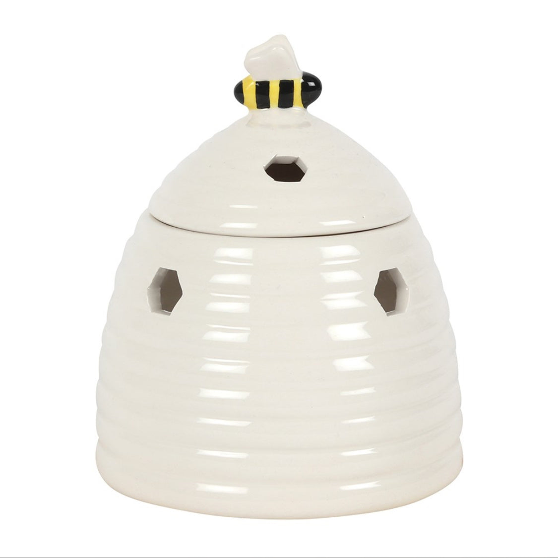 Beehive Oil Burner Wax Melt Warmer Spring Bee Theme Ornament Decor Garden Gifts
