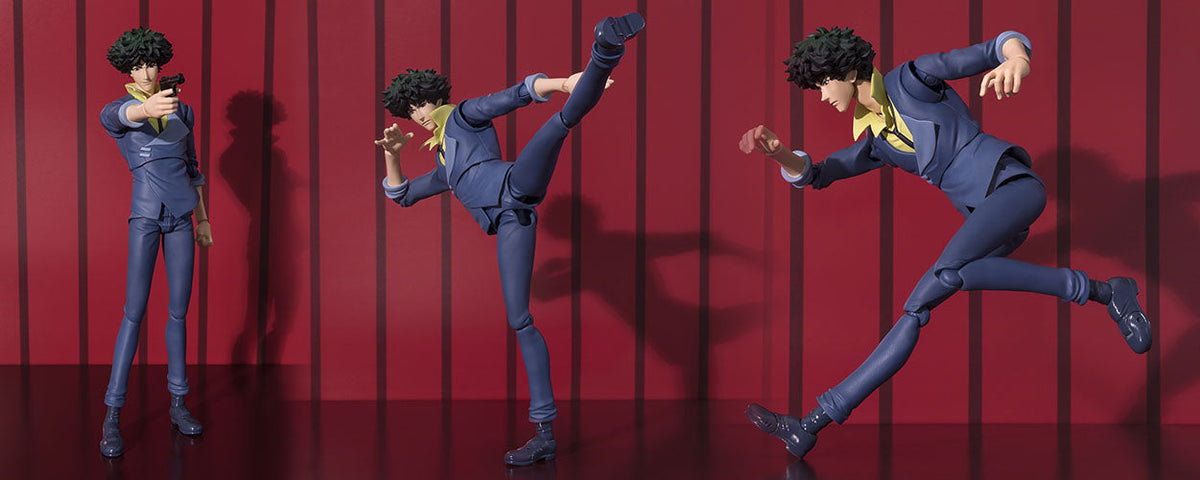 Cowboy Beebop 5 Inch Action Figure S.H. Figuarts - Spike Spiegel (Shelf Wear Packaging)