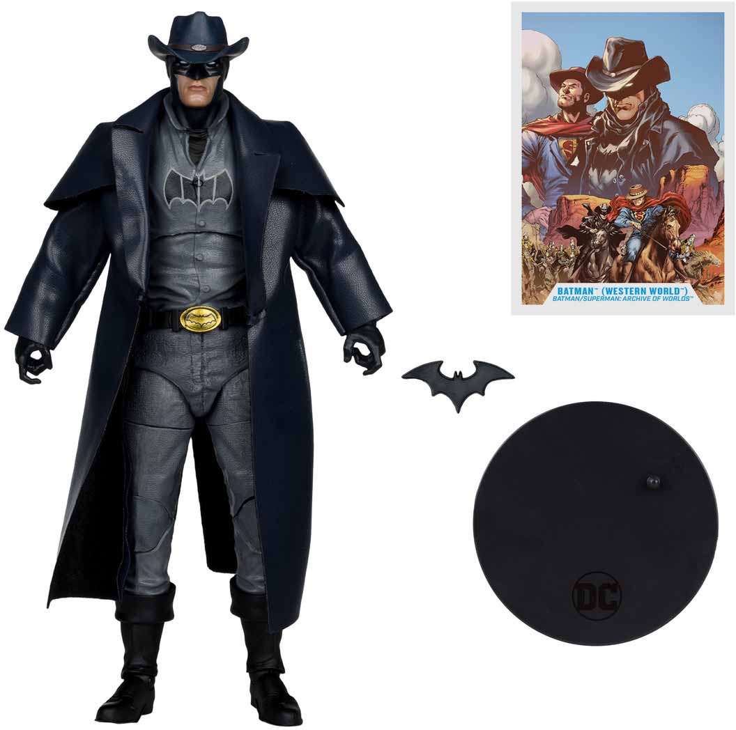 DC Multiverse Archive of Worlds 7 Inch Action Figure - Batman (Western World)
