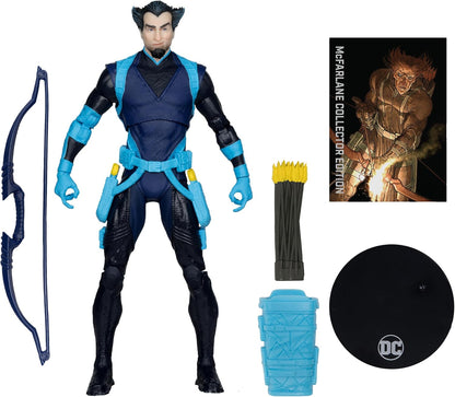 DC Multiverse Collector 7 Inch Action Figure Green Arrow - Dark Archer