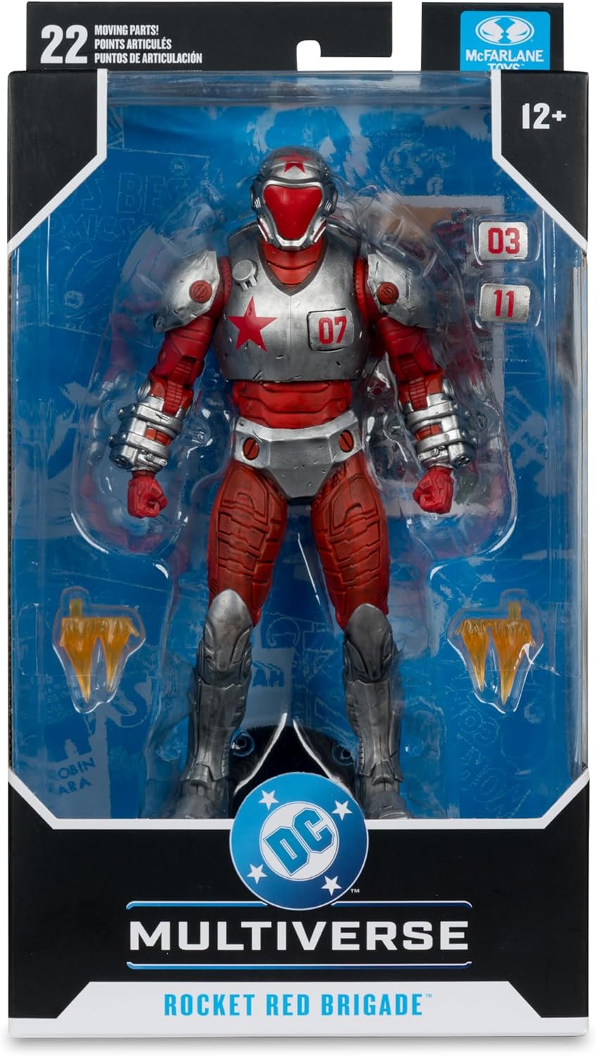 DC Multiverse Justice League Generation Lost 7 Inch Action Figure - Rocket Red Brigade