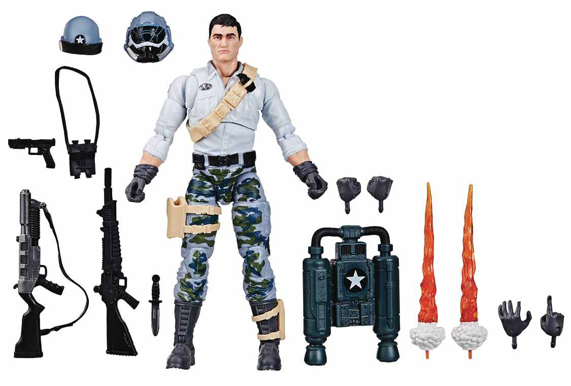 G.I. Joe Classified 6 Inch Action Figure Deluxe Exclusive - Starduster Edward Skyklar #136