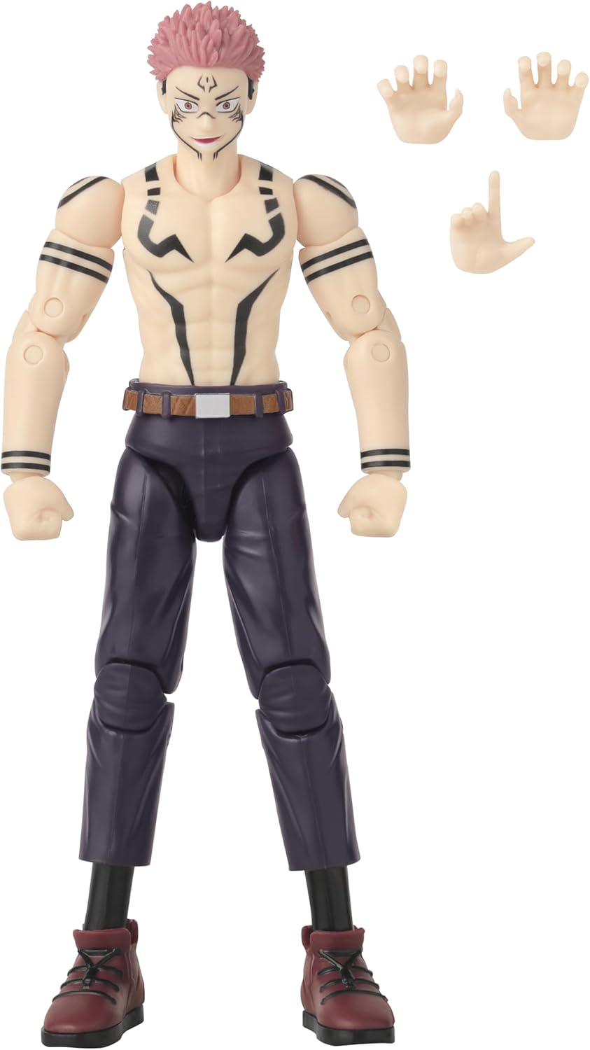 Jujutsu Kaisen 6 Inch Action Figure Anime Heroes - Ryomen Sukuna Uniform Ver.