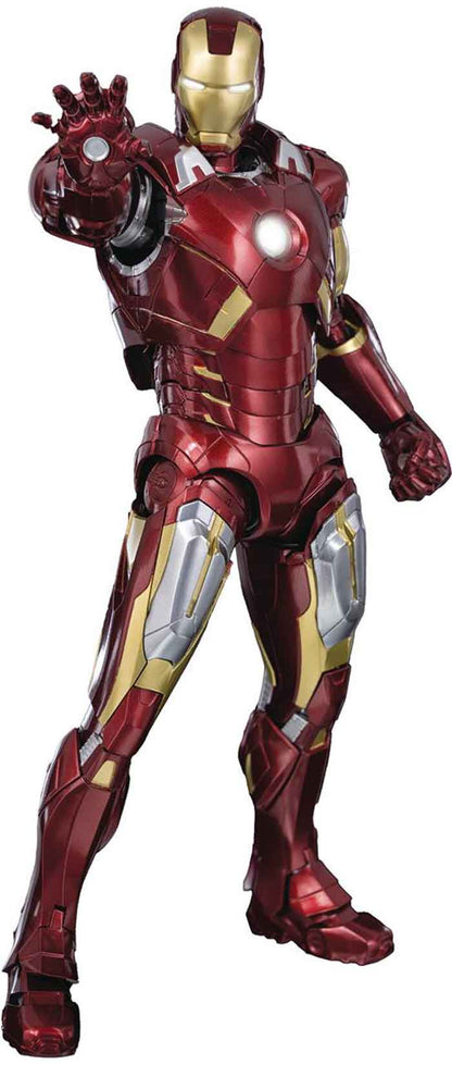 Marvel Collectible Infinity Saga 7 Inch Action Figure 1/12 Scale - Iron Man Mark 7 Deluxe