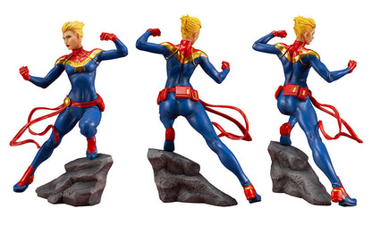 Marvel Comics Avengers Series 8 Inch Statue Figure ARTFX+ - Captain Marvel