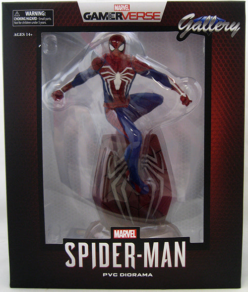 Marvel Gallery 9 Inch Statue Figure Spider-Man Gaming - Spider-Man PS4 Version