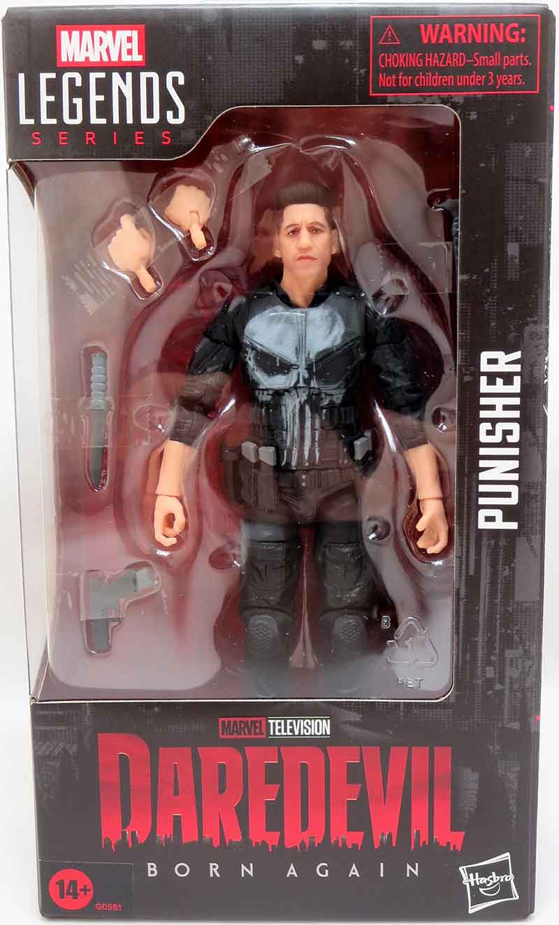 Marvel Legends Daredevil Born Again 6 Inch Action Figure - Punisher
