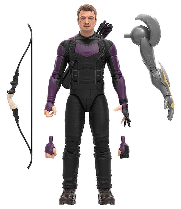 Marvel Legends Disney+ 6 Inch Action Figure Baf Infinity Ultron - Hawkeye