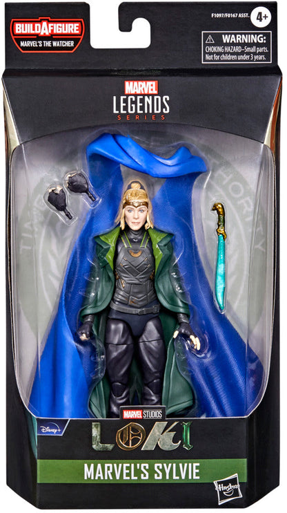 Marvel Legends Disney+ 6 Inch Action Figure What If BAF The Watcher - Sylvie