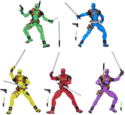 Marvel Legends Infinite 3.75 Inch Action Figure Box Set - Rainbow Deadpool