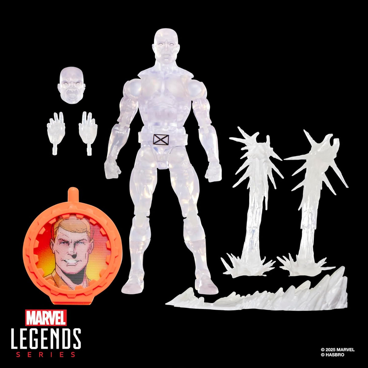Marvel Legends Retro 6 Inch Action Figure Secret Wars - Iceman